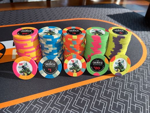 Custom clay chip set — customer photo 17