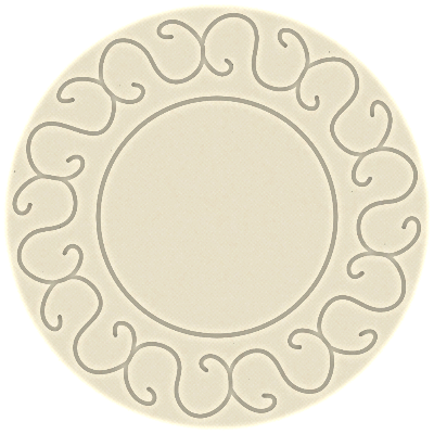 44mm Scroll mold rim design